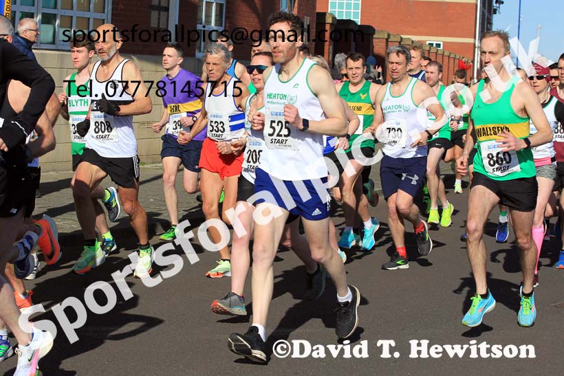 Blyth 10k Road Race, Sunday, April 3rd.  Photo: David T. Hewitson/Sports for All Pics